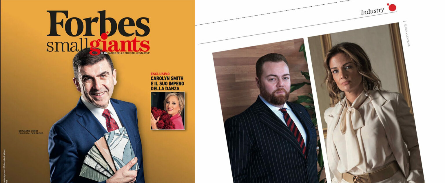 Forbes Small Giants cover and EUKON company feature